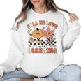 Fall In Love With Learning Teacher Retro Thanksgiving Women Crewneck Sweatshirt, trending gift Fall In Love With Learning Teacher Retro Thanksgiving Women Crewneck Sweatshirt, trending gift