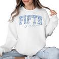 Fifth Grade Toile De Jouy Back To School Teachers Kids Women Crewneck Sweatshirt, trending gift