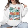 Future Marine Biologist Student Biology Teacher Kids Women Crewneck Sweatshirt, Future Teacher Gifts, trending gift Future Marine Biologist Student Biology Teacher Kids Women Crewneck Sweatshirt, Future Teacher Gifts, trending gift