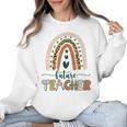 Future Teacher Boho Rainbow Leopard New Grad Student Women Crewneck Sweatshirt, Future Teacher Gifts, trending gift Future Teacher Boho Rainbow Leopard New Grad Student Women Crewneck Sweatshirt, Future Teacher Gifts, trending gift
