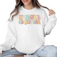 Groovy School Counselor Back To School Teacher Counseling Women Crewneck Sweatshirt, Groovy Teacher Gifts, trending gift Groovy School Counselor Back To School Teacher Counseling Women Crewneck Sweatshirt, Groovy Teacher Gifts, trending gift