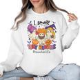 Halloween Teacher Smell a Tiny Human Ghost Spooky Season Women Crewneck Sweatshirt, trending gift
