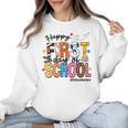 Happy First Day Of School PE Teacher Life Back To School Women Crewneck Sweatshirt, Pe Teacher Gifts, trending gift Happy First Day Of School PE Teacher Life Back To School Women Crewneck Sweatshirt, Pe Teacher Gifts, trending gift