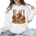 Librarian Turkey Reading Book Fall Thanksgiving Teacher Book Women Crewneck Sweatshirt, trending gift Librarian Turkey Reading Book Fall Thanksgiving Teacher Book Women Crewneck Sweatshirt, trending gift