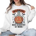 Mad Scientist Pumpkin Science Teacher Halloween Costume Kids Women Crewneck Sweatshirt, Science Teacher Gifts, trending gift Mad Scientist Pumpkin Science Teacher Halloween Costume Kids Women Crewneck Sweatshirt, Science Teacher Gifts, trending gift