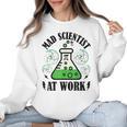 Mad Scientist Science Teacher Halloween Costume Teen Girls Women Crewneck Sweatshirt, Science Teacher Gifts, trending gift