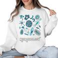 Microbiology Teacher Science Instructor Tee Shirt For Men Women Women Crewneck Sweatshirt, Science Teacher Gifts, trending gift