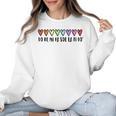 Music Teacher Hearts Music Teaching Women Crewneck Sweatshirt, trending gift Music Teacher Hearts Music Teaching Women Crewneck Sweatshirt, trending gift