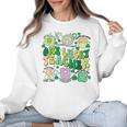 One Lucky Teacher St Patrick's Day Irish Teacher Lucky Era Women Crewneck Sweatshirt, trending gift One Lucky Teacher St Patrick's Day Irish Teacher Lucky Era Women Crewneck Sweatshirt, trending gift