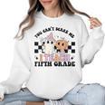 Retro You Can't Scare Me I Teach 5th Grade Teacher Halloween Women Crewneck Sweatshirt, trending gift Retro You Can't Scare Me I Teach 5th Grade Teacher Halloween Women Crewneck Sweatshirt, trending gift