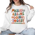 Retro PE Teacher What Are We Doing Today School Coach Women Women Crewneck Sweatshirt, Pe Teacher Gifts, trending gift Retro PE Teacher What Are We Doing Today School Coach Women Women Crewneck Sweatshirt, Pe Teacher Gifts, trending gift