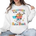 Retro Teaching Is My Superpower Apple Teacher Appreciation Women Crewneck Sweatshirt, trending gift Retro Teaching Is My Superpower Apple Teacher Appreciation Women Crewneck Sweatshirt, trending gift