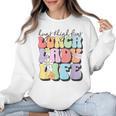 Soul Bleach Teacher Staff First Day Of School Last Hugs & High Fives Lunch Lady Vibes Blue Classic Fit Women Crewneck Sweatshirt, trending gift Soul Bleach Teacher Staff First Day Of School Last Hugs & High Fives Lunch Lady Vibes Blue Classic Fit Women Crewneck Sweatshirt, trending gift