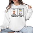 Special Education Teacher First Then Visual I Am Working For Men Women Girls Kids Women Crewneck Sweatshirt, trending gift