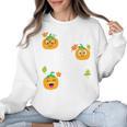 I Teach The Cutest Pumpkins In The Patch Teacher Women Crewneck Sweatshirt, trending gift