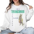 I Am A Teacher Alcoholic Cat Beer Feline Men Women Women Crewneck Sweatshirt, trending gift I Am A Teacher Alcoholic Cat Beer Feline Men Women Women Crewneck Sweatshirt, trending gift