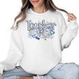 Teacher Blue Chinoiserie Coquette Bow Heart Teacher Life Women Crewneck Sweatshirt, trending gift Teacher Blue Chinoiserie Coquette Bow Heart Teacher Life Women Crewneck Sweatshirt, trending gift