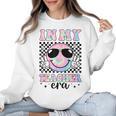 In My Teacher Era Groovy Tie Dye Back To School Cute Teacher Women Crewneck Sweatshirt, Groovy Teacher Gifts, trending gift In My Teacher Era Groovy Tie Dye Back To School Cute Teacher Women Crewneck Sweatshirt, Groovy Teacher Gifts, trending gift