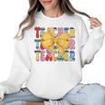 Teacher Pencil Coquette Bow Back To School Teacher Women Crewneck Sweatshirt, trending gift Teacher Pencil Coquette Bow Back To School Teacher Women Crewneck Sweatshirt, trending gift