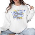 TEACHING IS MY SUPER POWER Teacher Appreciation Women Crewneck Sweatshirt, Super Teacher Gifts, trending gift TEACHING IS MY SUPER POWER Teacher Appreciation Women Crewneck Sweatshirt, Super Teacher Gifts, trending gift