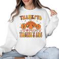Thankful Teacher's Aide Thanksgiving Autumn Fall Women Men Women Crewneck Sweatshirt, trending gift