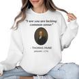 Thomas Paine Common Sense USA History Teacher Student Women Crewneck Sweatshirt, History Teacher Gifts, trending gift Thomas Paine Common Sense USA History Teacher Student Women Crewneck Sweatshirt, History Teacher Gifts, trending gift