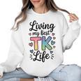 Transitional Kindergarten TK Teacher Women Crewneck Sweatshirt, trending gift Transitional Kindergarten TK Teacher Women Crewneck Sweatshirt, trending gift