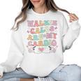 Walkie Calls Are My Cardio Special Education Teacher School Women Crewneck Sweatshirt, trending gift Walkie Calls Are My Cardio Special Education Teacher School Women Crewneck Sweatshirt, trending gift