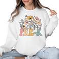 Wildflower Pre-K Preschool Team Floral Teacher Girls Women Crewneck Sweatshirt, trending gift Wildflower Pre-K Preschool Team Floral Teacher Girls Women Crewneck Sweatshirt, trending gift