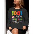 100 Days Of Living That 2nd Grade Life Boy Girl Teacher Women Crewneck Sweatshirt, 2nd Grade Teacher Sweatshirts, funny gift 100 Days Of Living That 2nd Grade Life Boy Girl Teacher Women Crewneck Sweatshirt, 2nd Grade Teacher Sweatshirts, funny gift