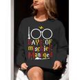 100 Days Of Mischief Managed Teacher Kid 100th Day Of School Women Crewneck Sweatshirt, funny gift 100 Days Of Mischief Managed Teacher Kid 100th Day Of School Women Crewneck Sweatshirt, funny gift