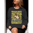100th Day Of School Teacher Monkey Pun Banana For Men Women Girls Kids Women Crewneck Sweatshirt, funny gift