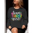 3rd Grade Team Pencil Teacher Student Back To School Girls Women Crewneck Sweatshirt, funny gift 3rd Grade Team Pencil Teacher Student Back To School Girls Women Crewneck Sweatshirt, funny gift