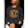 6 7 Meme Halloween Pumpkin Costume For Student Teacher Women Crewneck Sweatshirt, funny gift 6 7 Meme Halloween Pumpkin Costume For Student Teacher Women Crewneck Sweatshirt, funny gift