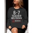 67 Don't Say 6-7 Again Teacher Shirt 67 Sarcastic Meme Women Crewneck Sweatshirt, funny gift 67 Don't Say 6-7 Again Teacher Shirt 67 Sarcastic Meme Women Crewneck Sweatshirt, funny gift