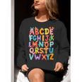 Alphabet A-Z ABC Kids Back To School Pre K Teachers Women Crewneck Sweatshirt, funny gift Alphabet A-Z ABC Kids Back To School Pre K Teachers Women Crewneck Sweatshirt, funny gift