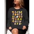 Alphabet Turkey Thanksgiving Costume Preschool Teacher Men Women Women Crewneck Sweatshirt, funny gift Alphabet Turkey Thanksgiving Costume Preschool Teacher Men Women Women Crewneck Sweatshirt, funny gift