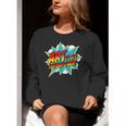 Art Is My Superpower Comic Artist Art Teacher Superhero Women Crewneck Sweatshirt, funny gift Art Is My Superpower Comic Artist Art Teacher Superhero Women Crewneck Sweatshirt, funny gift