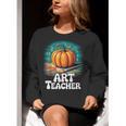 Art Teacher Pumpkin Painting Halloween Costume Women Crewneck Sweatshirt, funny gift Art Teacher Pumpkin Painting Halloween Costume Women Crewneck Sweatshirt, funny gift