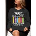 Artist Art Teacher School Artist Joke Women Crewneck Sweatshirt, funny gift