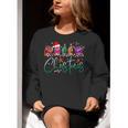 ASL Christmas Buffalo Plaid Teacher American Sign Language Women Crewneck Sweatshirt, funny gift ASL Christmas Buffalo Plaid Teacher American Sign Language Women Crewneck Sweatshirt, funny gift