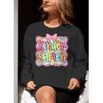 Back To School Kindergarten Preppy Teacher Girl Women Crewneck Sweatshirt, funny gift Back To School Kindergarten Preppy Teacher Girl Women Crewneck Sweatshirt, funny gift