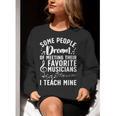 Best Music Teacher For Men Women Musician Band Piano Teacher Women Crewneck Sweatshirt, funny gift Best Music Teacher For Men Women Musician Band Piano Teacher Women Crewneck Sweatshirt, funny gift