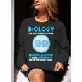 Biology Facts Science Teacher Student Biologist Women Crewneck Sweatshirt, Science Teacher Sweatshirts, funny gift