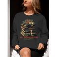 All Booked For Christmas Christmas Book Tree For Teacher For Men Women Kids Women Crewneck Sweatshirt, funny gift All Booked For Christmas Christmas Book Tree For Teacher For Men Women Kids Women Crewneck Sweatshirt, funny gift