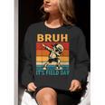 Bruh It's Field Day Teacher Happy Field Day Dabbing Boy Women Crewneck Sweatshirt, funny gift Bruh It's Field Day Teacher Happy Field Day Dabbing Boy Women Crewneck Sweatshirt, funny gift