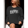 Bulldogs School Spirit Bulldog Pride Checkered Teacher Women Crewneck Sweatshirt, funny gift Bulldogs School Spirit Bulldog Pride Checkered Teacher Women Crewneck Sweatshirt, funny gift