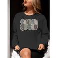 Camo Team 4th Grade Squad Back To School Teacher Kids Boys Women Crewneck Sweatshirt, 4th Grade Teacher Sweatshirts, funny gift