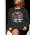 I Can't Answer That For You Staar Test Teacher Testing Day Women Crewneck Sweatshirt, funny gift I Can't Answer That For You Staar Test Teacher Testing Day Women Crewneck Sweatshirt, funny gift