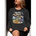 You Can't Scare Me I'm A Teacher Cool Math Teacher Halloween Women Crewneck Sweatshirt, funny gift